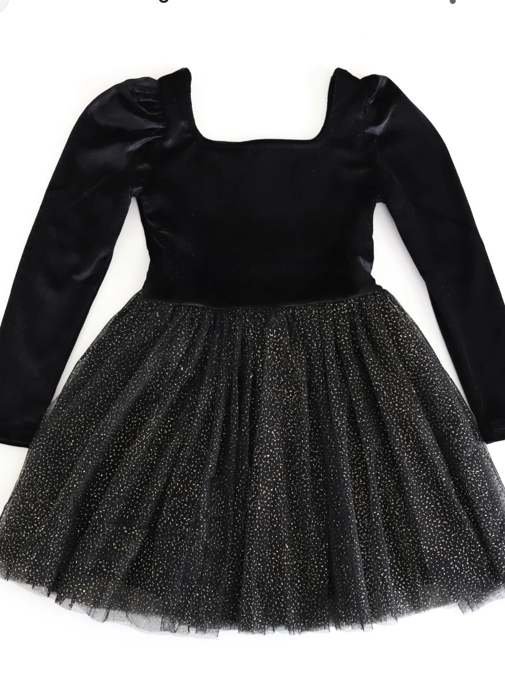 Girlhood Black Sparkle Tulle girls sparkle Dress